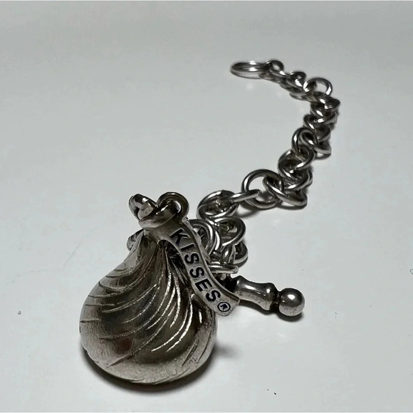 HERSHEY'S KISSES Bracelet Italian 925 Sterling Silver - Picture 6 of 8